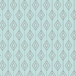 Diamond Curtain in Glacier Blue