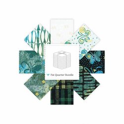 Expressions Batiks Fat Quarter Bundle in Painted Wings B