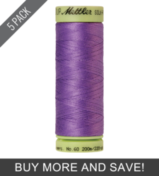 English Lavender (9240-0029) - Silk Finish Cotton 60wt - 220 Yards (5 Pack)