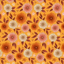 Mums in Marigold Yellow