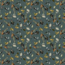 Little Woodland Foliage in Grey Green