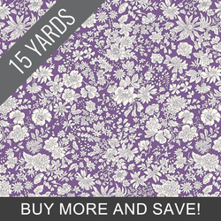 Emily Belle in Damson - 15 Yard Bolt