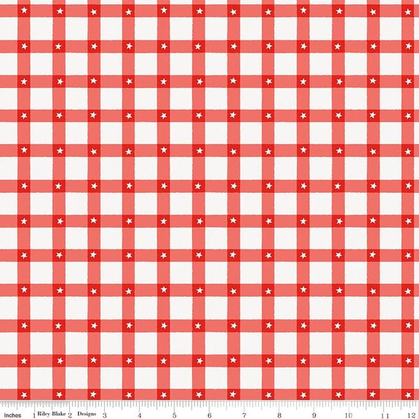 Plaid in Red Hen