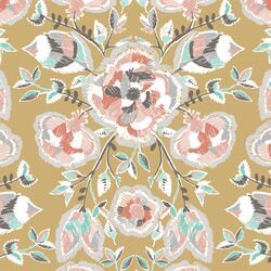 Stitch Floral in Golden Canyon