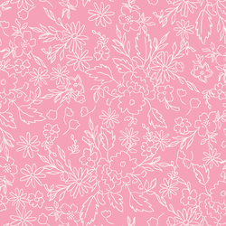 Floral Sketch in Summer Bloom