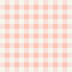 Springtime Gingham in Peachy