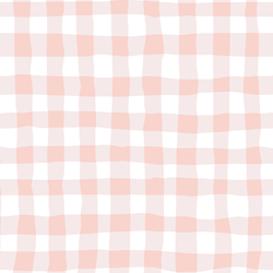 Organic Gingham in Sweetheart