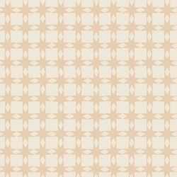 Quilted Christmas Stars in Cream