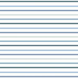 Sweet Stripe in Blue Garden