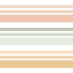 Large Springtime Stripe in Pastel