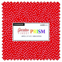 Garden Pindot 5" Square Pack in Prism