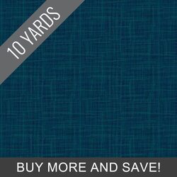Grasscloth Cottons in Warm Navy - 10 Yard Bolt