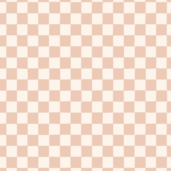 Organic Checkerboard in Pink