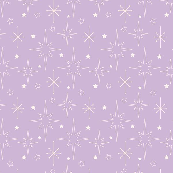 Starry Night in Lilac