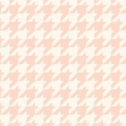 Houndstooth in Blush
