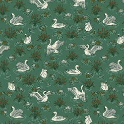 Swirling Swans in Hunter