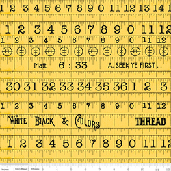 Tape Measures in Yellow