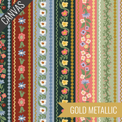 Gemma Canvas in Original Multi Metallic