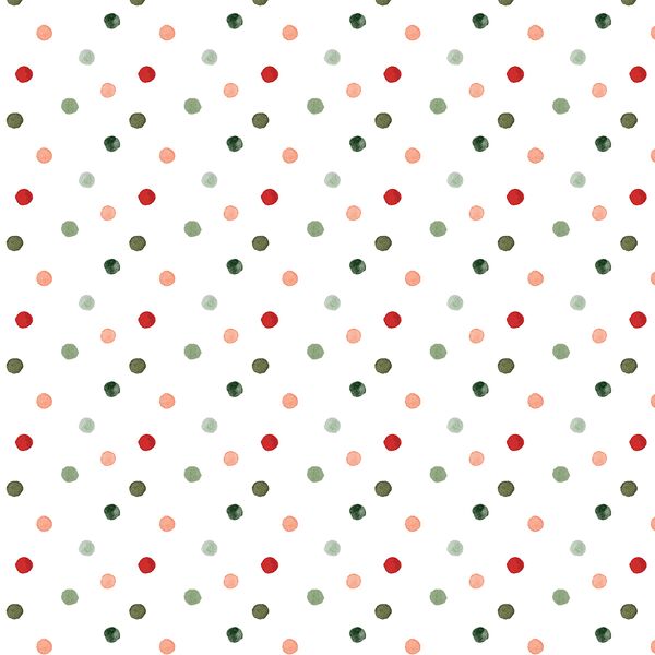 Painted Polka Dot in Merry Berry