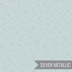 Starry Night in Mint Metallic