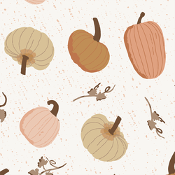 Large Scattered Pumpkins in Sugar