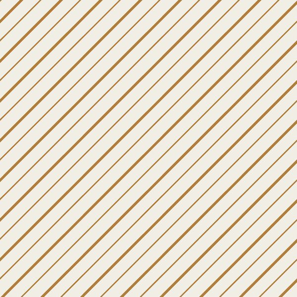 Peppermint Stripe in Golden Yellow