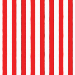 Vertical Stripes in Red