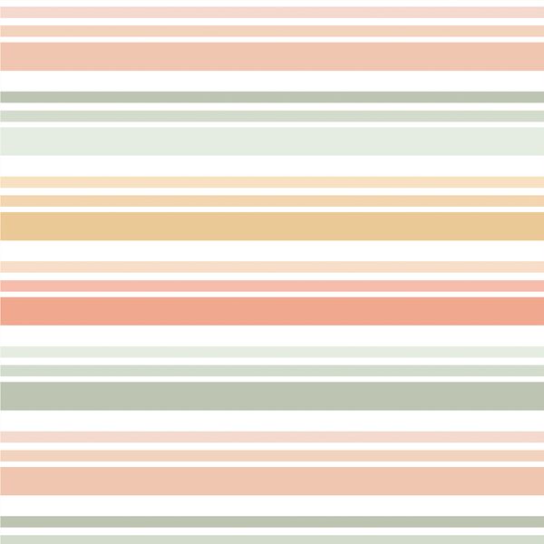 Springtime Stripe in Pastel