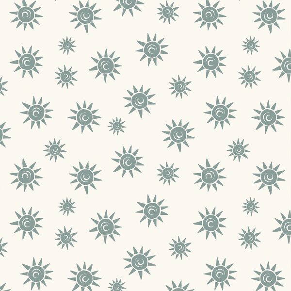 Sunny Days in Pewter Blue