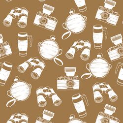 Camping Gear in Ochre