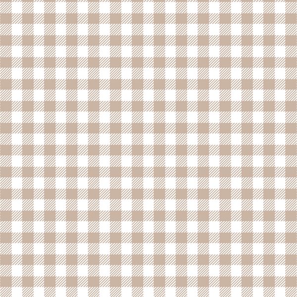 Small Buffalo Plaid in Sand