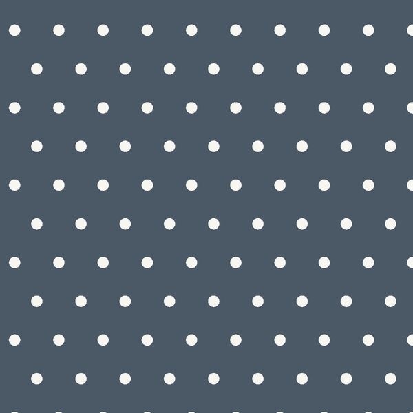 Polka Dot in Country Blue