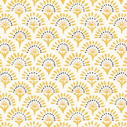 Flower Fan in Bright