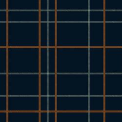 Tartan in Twilight Blue