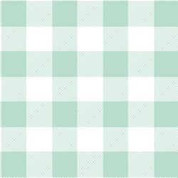 Buffalo Plaid in Mint