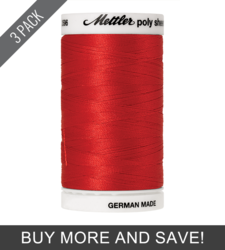 Poppy (2596-1703) - Poly Sheen - 875 Yards (3 Pack)