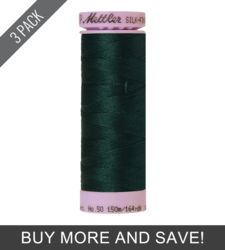 Swamp (9105-0757) - Silk Finish Cotton 50wt - 164 Yards (3 Pack)