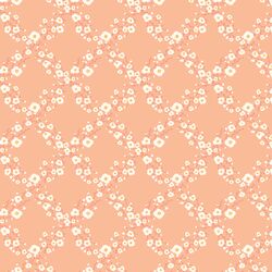 Floral Bracelets in Peach