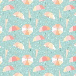 Little Umbrellas in April Showers