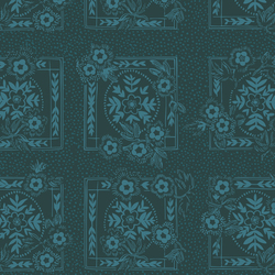 Forest Scarf in Teal