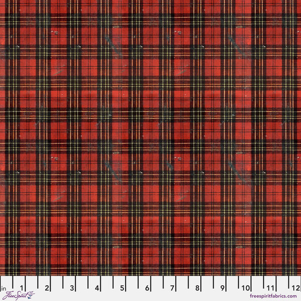 Worn Plaid in Christmas
