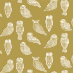 Snowy Owls in Gold