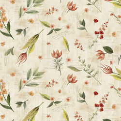 Floral Toss in Parchment