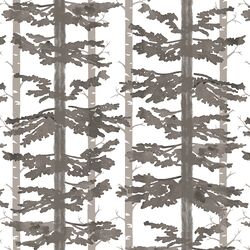 Treeline in Stone and Taupe