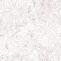 Paperie in Plum on White