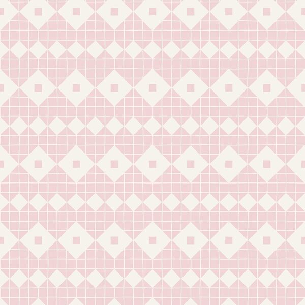 Heart Blocks in Light Floss Pink