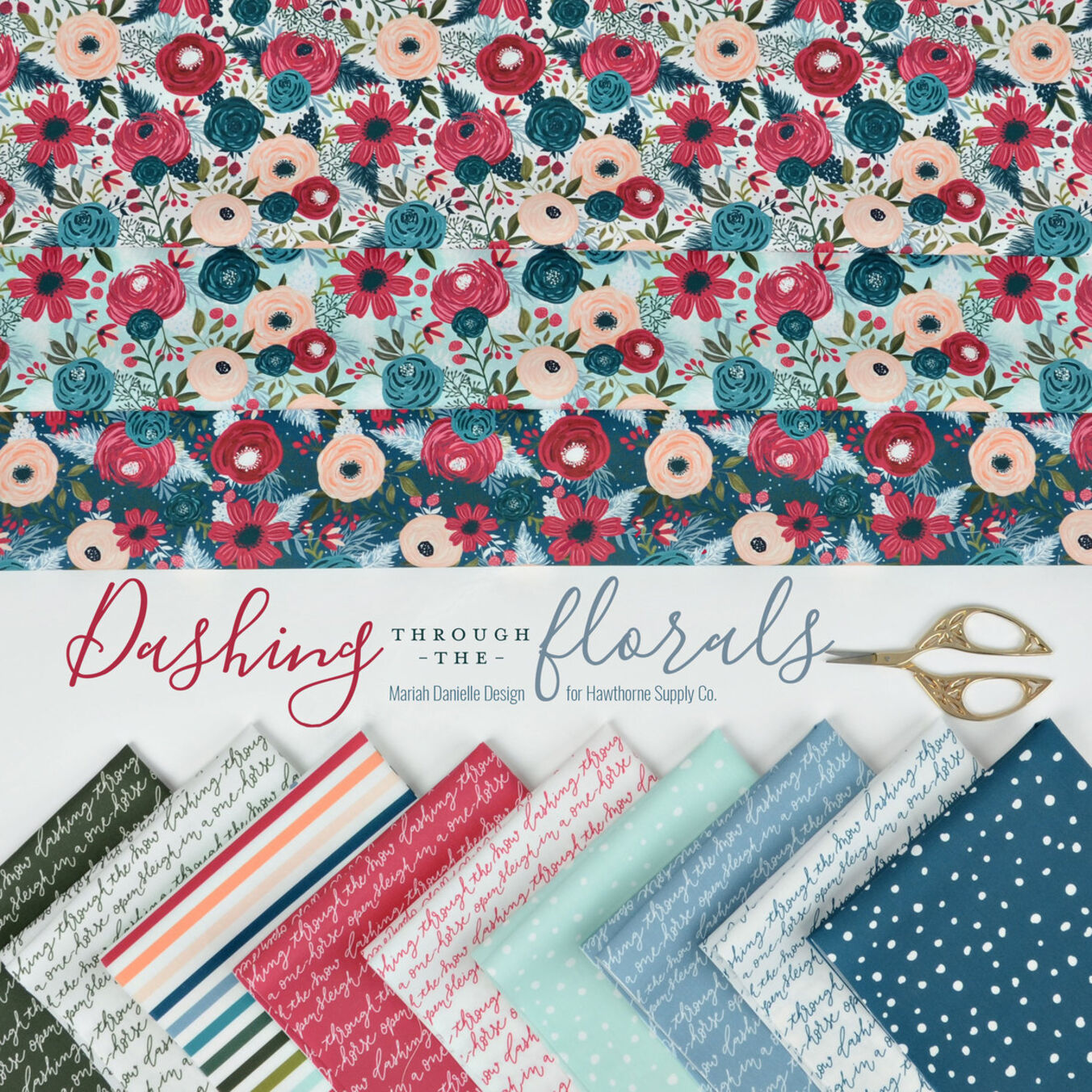 Dashing Through the Florals Poster Image