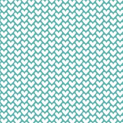 Hearts in Seafoam