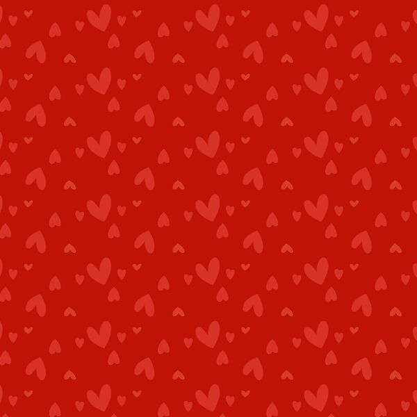 Hearts Aflutter in Red