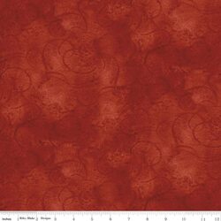 Painter's Watercolor Swirl in Red